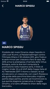 Dinamo Sassari screenshot 2