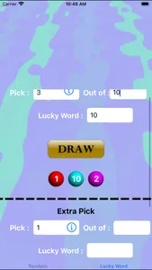 Lucky Lottery Numbers screenshot 3