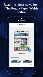 Rugby Paper - Welsh Edition screenshot 0