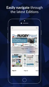 Rugby Paper - Welsh Edition screenshot 1