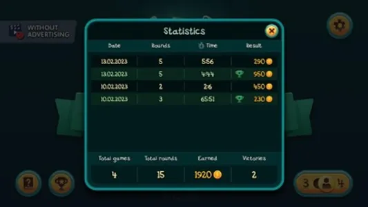 Nine Card Game screenshot 3
