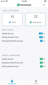 Formstack Mobile Forms screenshot 0