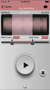 a MP3 Cutter For iMovie Free screenshot 1