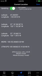 Coordinate System Converter screenshot 1