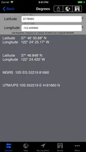 Coordinate System Converter screenshot 4