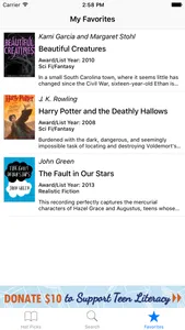 YALSA’s Teen Book Finder screenshot 0