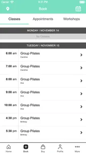 Pilates Plus OC screenshot 1