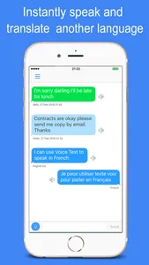 Voice Text screenshot 1