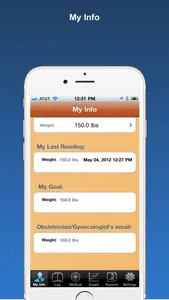 Pregnancy Weight Tracker Lite screenshot 4