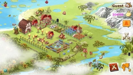 Conquer Earth : Location Based Stone Age War screenshot 1