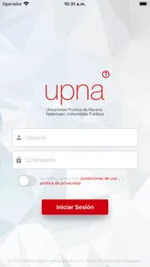 Academic Mobile UPNA screenshot 1