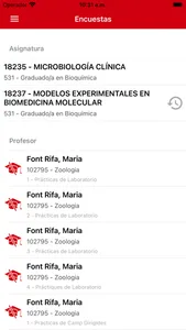 Academic Mobile UPNA screenshot 5