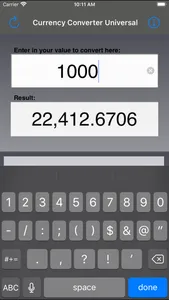 Currency Converter Universal screenshot 1