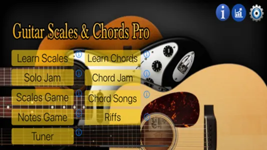 Guitar Scales & Chords Pro screenshot 1