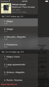 Beethoven All Piano Sonatas screenshot 2