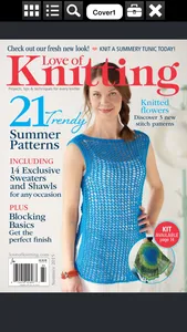 Love of Knitting Magazine screenshot 2