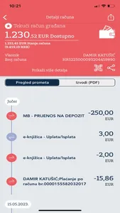 Addiko Mobile Hrvatska screenshot 2