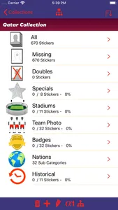 Sticker Collector CheckLists screenshot 0