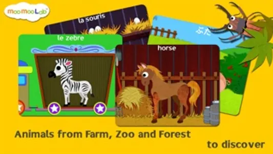 Animal World - Peekaboo Animals, Games and Activities for Baby, Toddler and Preschool Kids screenshot 0