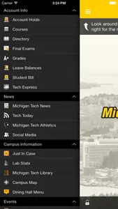 Michigan Tech screenshot 2