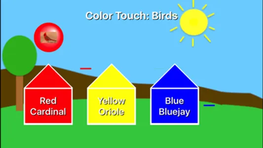 Color Touch: Birds screenshot 1