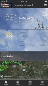 WFXG Weather Now screenshot 0