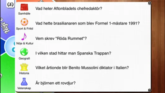 Snille - Det stora frågespelet screenshot 1