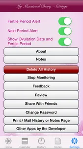 My Menstrual Diary screenshot 4