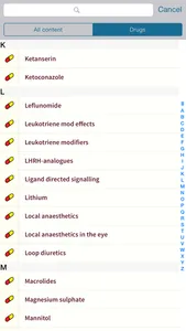 TRC Pharmacology screenshot 1