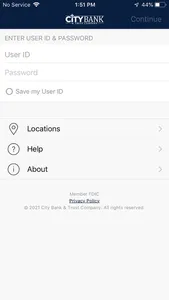 City Bank & Trust Mobile screenshot 0
