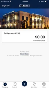 City Bank & Trust Mobile screenshot 1