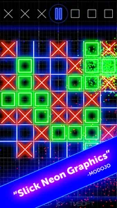 Tic Tac Toe Glow by TMSOFT screenshot 0