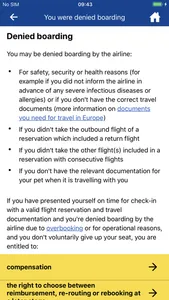 Passenger rights screenshot 4