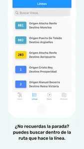 Rapibus Madrid - Next bus screenshot 2