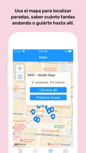 Rapibus Madrid - Next bus screenshot 3
