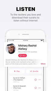 Quran Pro: Read, Listen, Learn screenshot 1