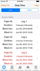 Pilot Duty & Performance Calc screenshot 0