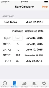 Pilot Duty & Performance Calc screenshot 2