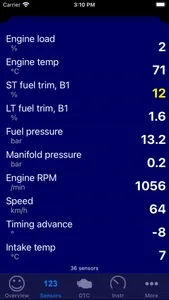 Mobilscan OBD screenshot 1