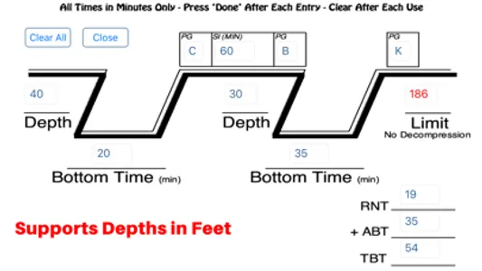 Ez Dive Planner screenshot 4