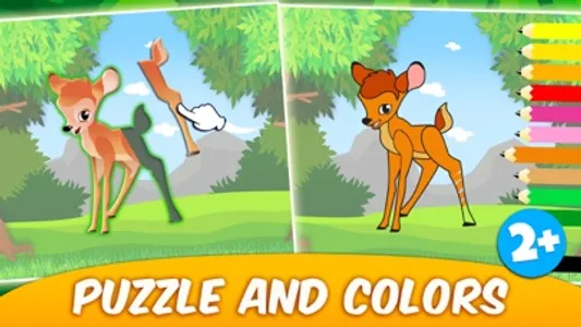 Forest:Toddlers Coloring Games screenshot 0