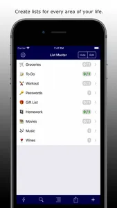 List Master - Your Lists screenshot 0