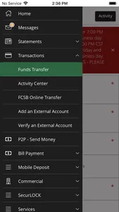 First Central State Bank screenshot 1