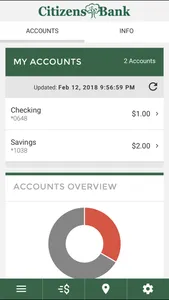 Citizens Bank Mobile screenshot 1