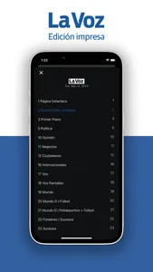 La Voz - Edición Impresa screenshot 6