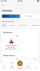 UAE MOFA screenshot 2