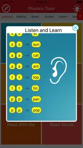 Phonics Tutor 13 — Learn 700 words using phonics screenshot 1