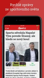 iSport.cz: zprávy a video screenshot 1