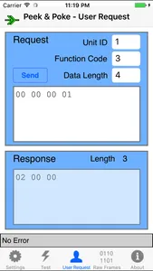 Modbus Peek & Poke screenshot 2