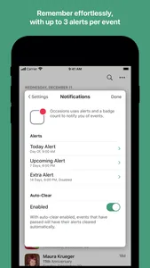 Occasions 3 - Reminders screenshot 2